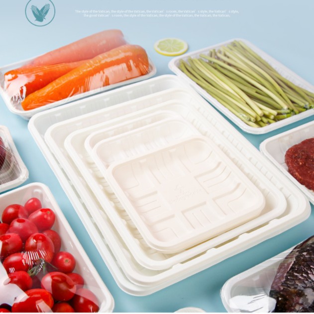 Degradable устранимая коробка для завтрака раковины бенто коробки кукурузного крахмала PP