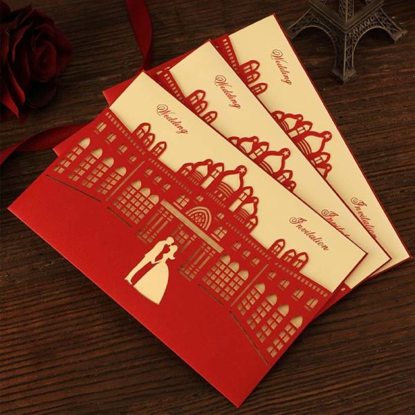 Mr And Mrs Wedding Invitation Gift Card Envelopes 3d Butterfly Laser Cut