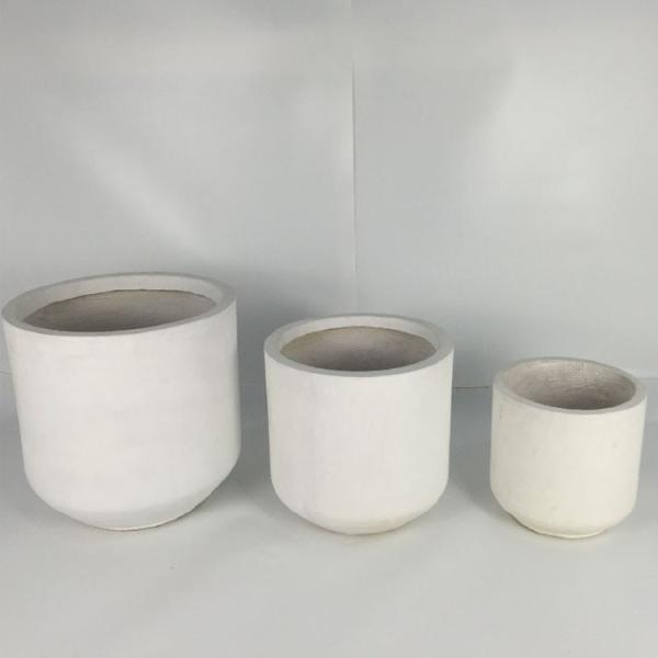Wholesale Real Plant Display With Fiber Clay Planters Decoration