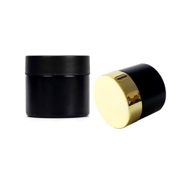 Пакеты засорителя Childproof черного стеклянного опарника 2oz стеклянные