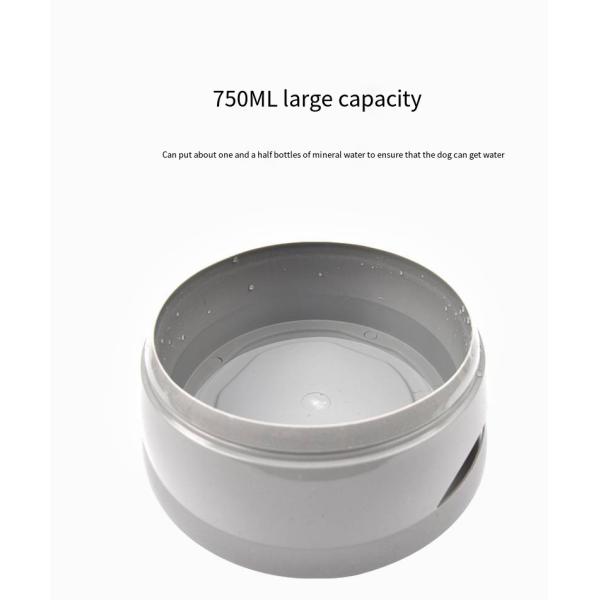 Нескользящий автомобиль питьевая чаша с водой немокрая ротная чаша для собак и кошек