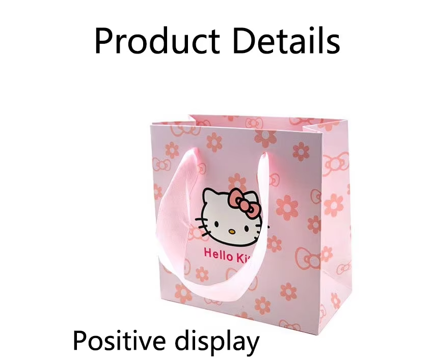 Pink Packaging Box Cute Cartoon Jewelry Packaging Handbag