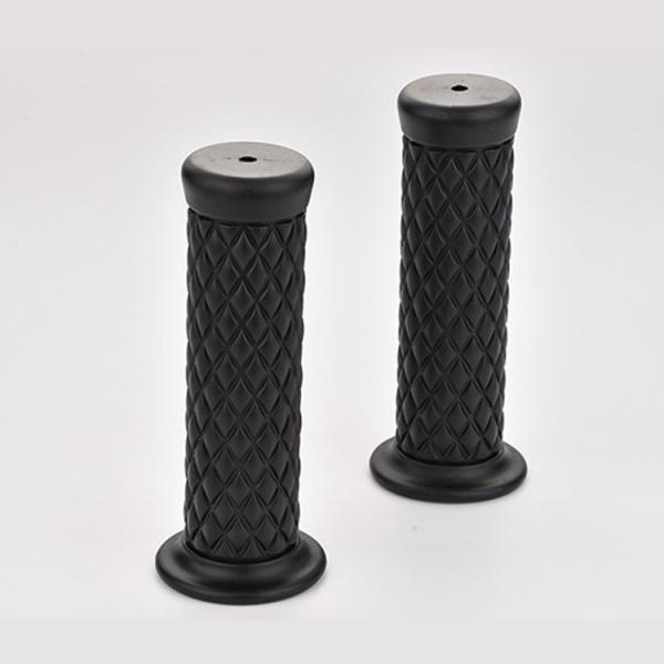 Replace/Repair Purpose Customized 22mm PVC Rubber Retro Motorcycle Handlebar Grips