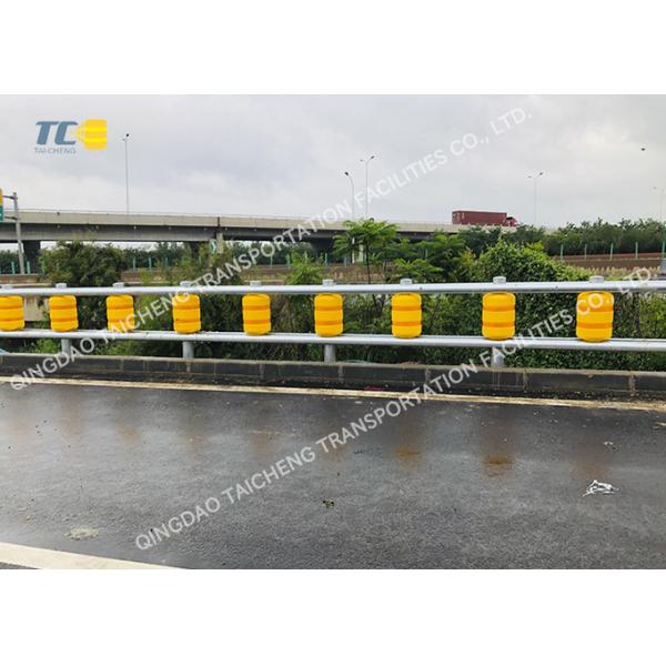 Барьер безопасности ролика усовика винтовой лестницы движения пластиковый Pliable