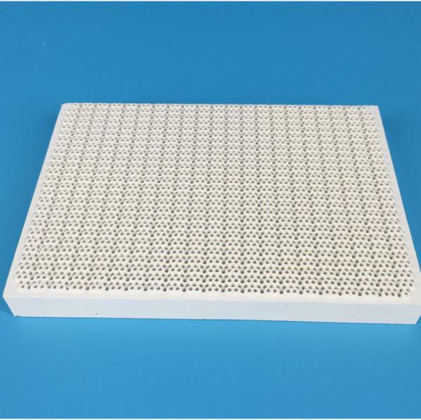 Energy Saving Infrared Honeycomb Ceramic Burner Plate Lightweight Low Thermal Expansion
