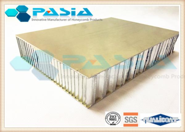 Outdoor Decoration Stainless Steel Honeycomb Panels 40mm - 200m Thickness
