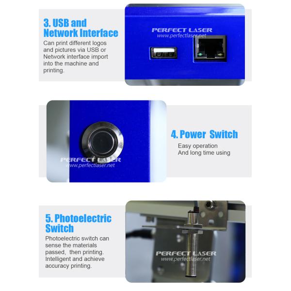 12.7 мм струйный принтер Промышленная печатная машина Переменная дата печати Онлайн струйный принтер