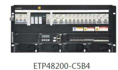 Huawei ETP48200 C5B4 Fonte de alimentação de comunicação 48V200A Módulo retificador de gabinete de comutação incorporado DC