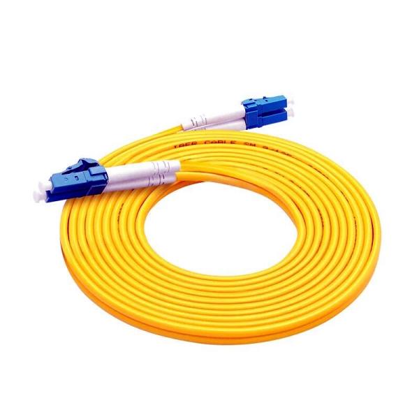 1M 3M 5M 10M 20M 30M LC To LC Fiber Optic Patch Cord Jumper Cable SM Simplex Single Mode Optic Cable For Network