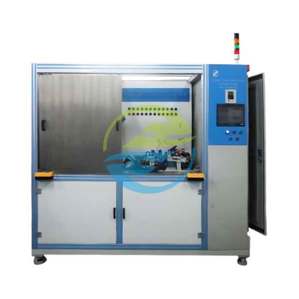 Two-Station Hydrogen Nitrogen Leak Detection System for Automotive Components | High Precision Dual Leak Testing Equipment