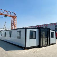 Hurricane Windproof 20ft 40ft préfabriqué maison de conteneurs extensible panneau sandwich 4 chambres maison minuscule maison préfabriquée à vendre