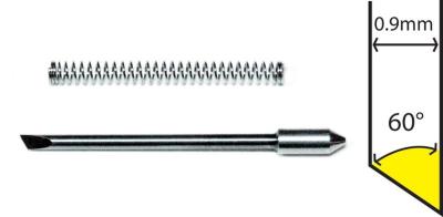 Filme do matiz da janela 60° das lâminas 0.9mm do carboneto que corta Cb09ua-K60 (5/Pack) para plotadores do corte de Graphtec
