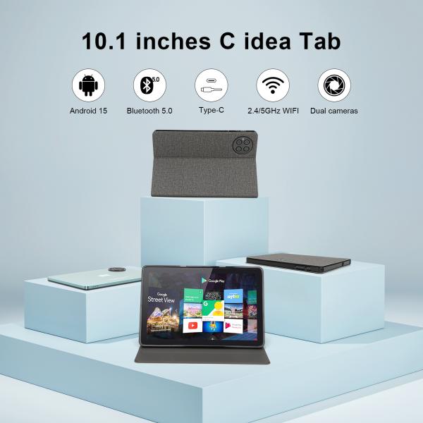 C Idea 10.1インチ タブレット MTK CPU WIFI Android タブレット 2 SIMサポート CM8800plus ブルー