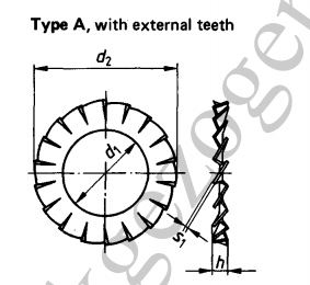 304 316 Ext Умыватель зубных замок Din6798A Умыватели зубных замок