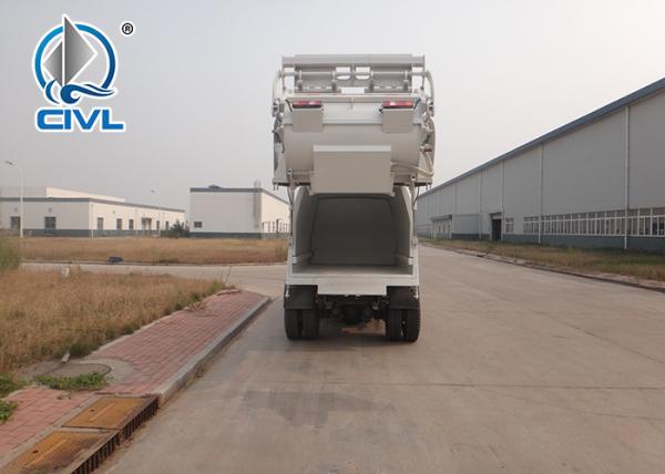 New White 4x2 Garbage Compactor Truck City Cleaning Waste Management Garbage Truck  12 To 14 CBM