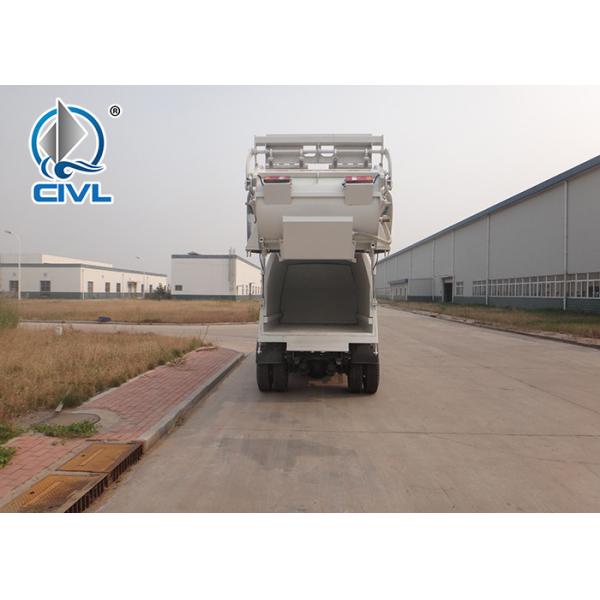 8m3 4x2 Compressed Garbage Truck Engine 200hp Dustbin Lorry Truck