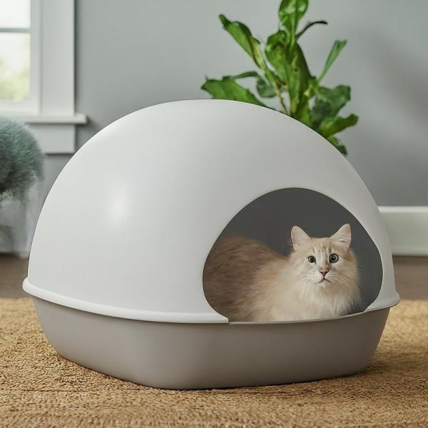 Cozy Design Cat Little Box Easy Clean Small Cat Litter Box With Lid