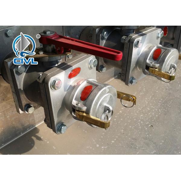 3 Axles 50000 Liters Fuel Semi Tanker Trailer For Carrying Storing Oil With Gun Pump Flow Meter