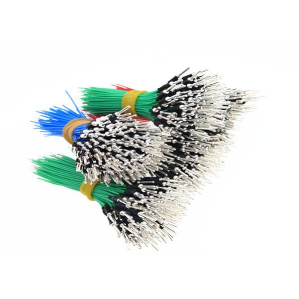 Chicote de fios feito sob encomenda do fio de Af250 7/0.12mm Spc Ptfe com o terminal estanhado e exigido soldado