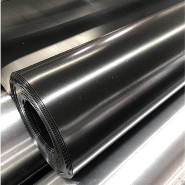 Feuille de géomembrane en polyéthylène noir HDPE de 1 mm, revêtement de lagune anti-infiltration