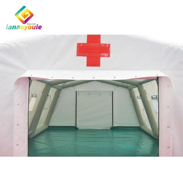 Waterproof Inflatable Outdoor Tent , Inflatable Hospital Tent Customized Size