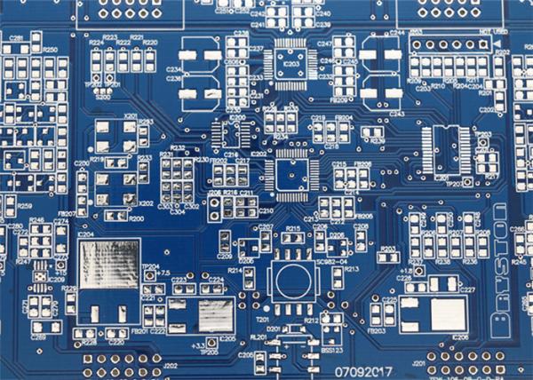 Placa de circuito da superfície 0.2mm Min Drill Hole Electronic Printed de ENIG do cobre de FR4 1oz