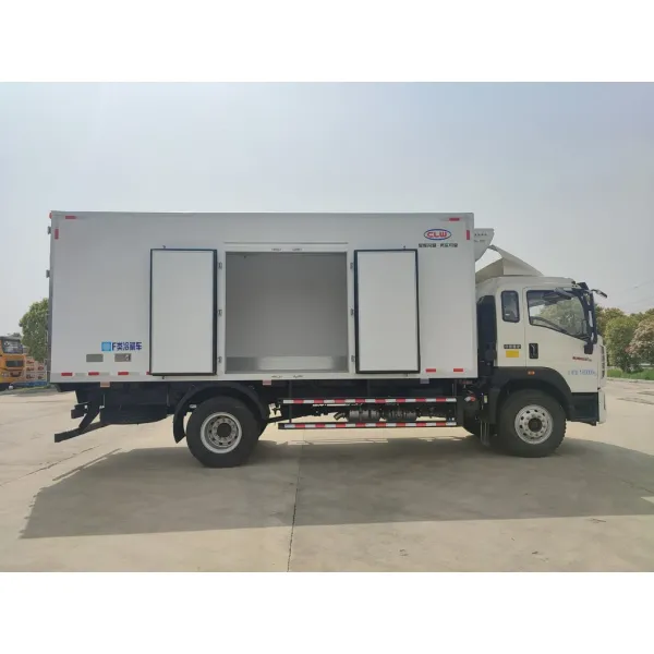 Sinotruk 20t Refrigerated Truck for Fresh Seafood Delivery