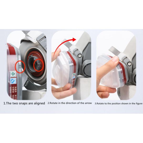 Half Face 6200 Outdoor Hunting Gear Gas Mask Chemical Dust Proof