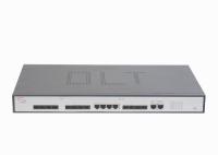 fibra ótica 20km de 1U 8 PON GEPON OLT SFP 4, Uplink 1/64 de 10g EPON OLT Ontário