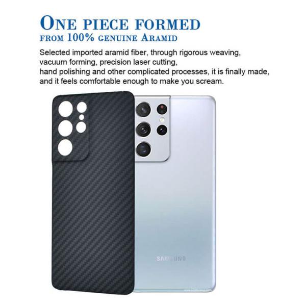 Пуленепробиваемый случай 0.65mm телефона Samsung S21 ультра Aramid