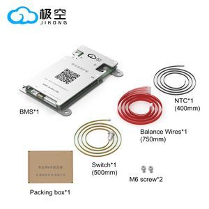 Jk BMS Jk-B1a8s10p 100ah 4s 5s 6s 7s 8s with Active Balance Board Li-ion LiFePO4 100ah Lto Battery Jkbms