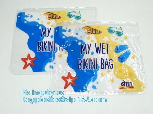 Slider Top Black Logo Printed 200 Mics Frosted Travel PVC Bag, vinyl toiletry zipper bag pvc slider bag custom zipper tr