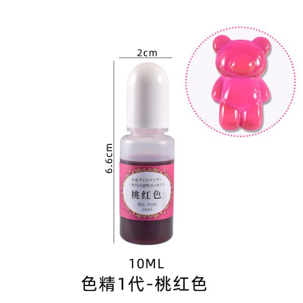 DIY crystal dropper pigment ink transparent colorant UV resin adhesive paste material