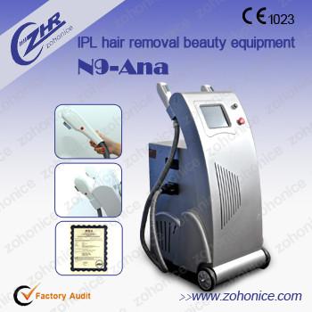 Remoção do pigmento da máquina da beleza do rejuvenescimento da pele da máquina do laser IPL da remoção do cabelo