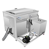 Líquido de limpeza ultrassônico industrial das peças de automóvel 88L com sistema do filtro de óleo