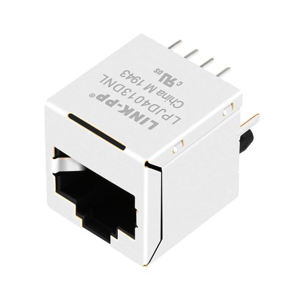 JXD2-0011NL, pinos magnéticos do protetor 8 dos conectores Rj45 da entrada da parte superior de LPJD4013DNL