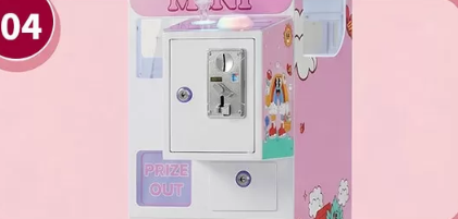 Mini Candy Claw Vending Machine Kid's Doll Machine Plush Toy Arcade Crane Doll