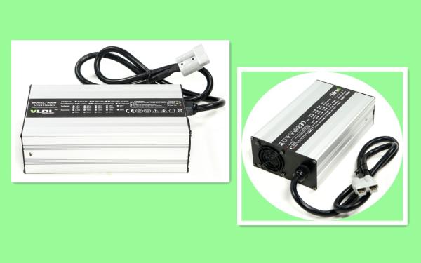 4 Steps Charging Electric Golf Cart Charger 24V 20A With Small Aluminum Housing