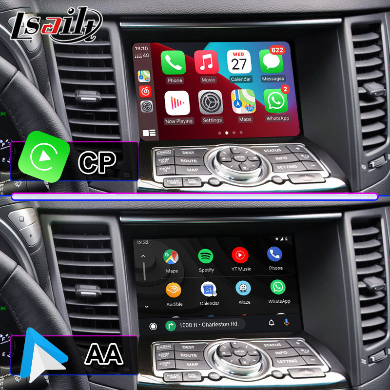 Lsailt Android Carplay Multimedia Screen for 2008-2017 Infiniti FX35 FX37 FX50 FX30D FX QX70