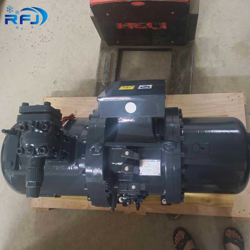Hanbell RC2-830B-Z RC2-830B-W Semi Hermetic Screw Type Compressor for Industrial Cold Room