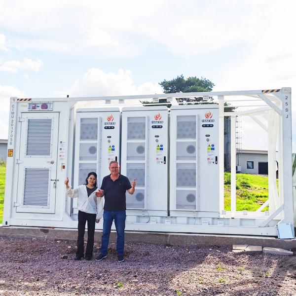 産業用ESSエネルギー貯蔵システムのためのリモートモニタリングと制御 1mwh 20ft 40ft コンテナバッテリー