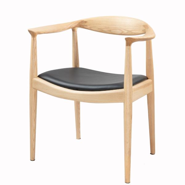 Durable 4PC Hans Wegner Kennedy Arm Chair 18 Pounds Natural Wood