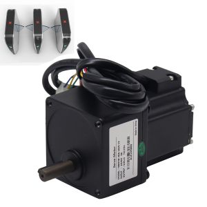 Turnstile Gate High Torque DC Motor  24V 40W Brushless Servo with 1:50 Planetary Gearbox