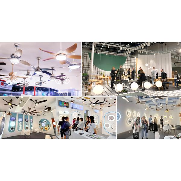 Modern Design Square Ceiling Fan High Quality Ceiling Fan With Light and Remote Control for Bedroom