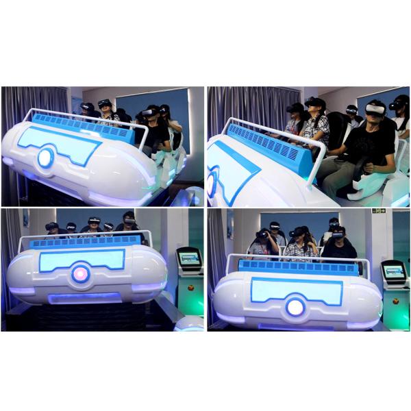 Crazy Adventure Multiple-Light Body 9D Simulator 6 Dof Platform With Organ Cover & Steps