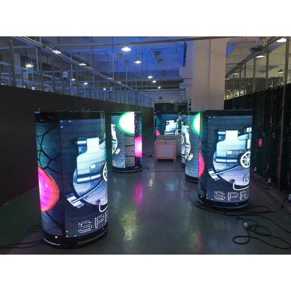 TOPLED SMD soft led screen led wall p4 indoor large flexible curved led screens