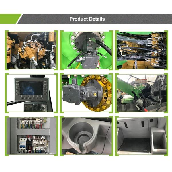 Снаряжение KR60C одиночного транспорта нагрузки роторное складывая с шасси CAT