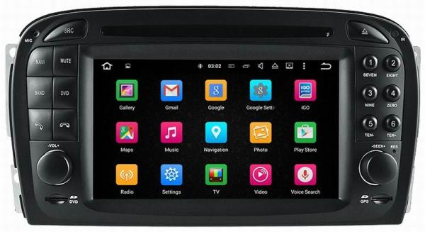 Ouchuangbo android 7.1 for Mercedes Benz SL R230 (2001-2004.6) Touch Screen Auto audio Player MP4 MP5 USB SD MP3