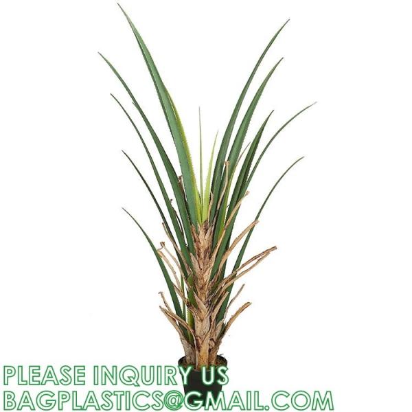 Dracaena Silk Plant Artificial 5ft Faux House Plants Evergreen Dracaena Marginata Fake Yucca Palm Trees in Pot