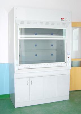 High Strength Plastic Hinge Lab Fume Hood Cupboard , Ductless Fume Hood